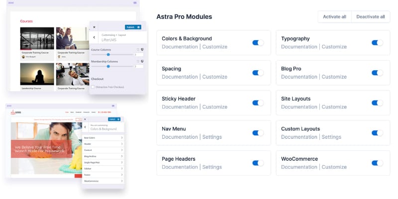 Astra Pro Addon for Premium WordPress Products for eCommerce
